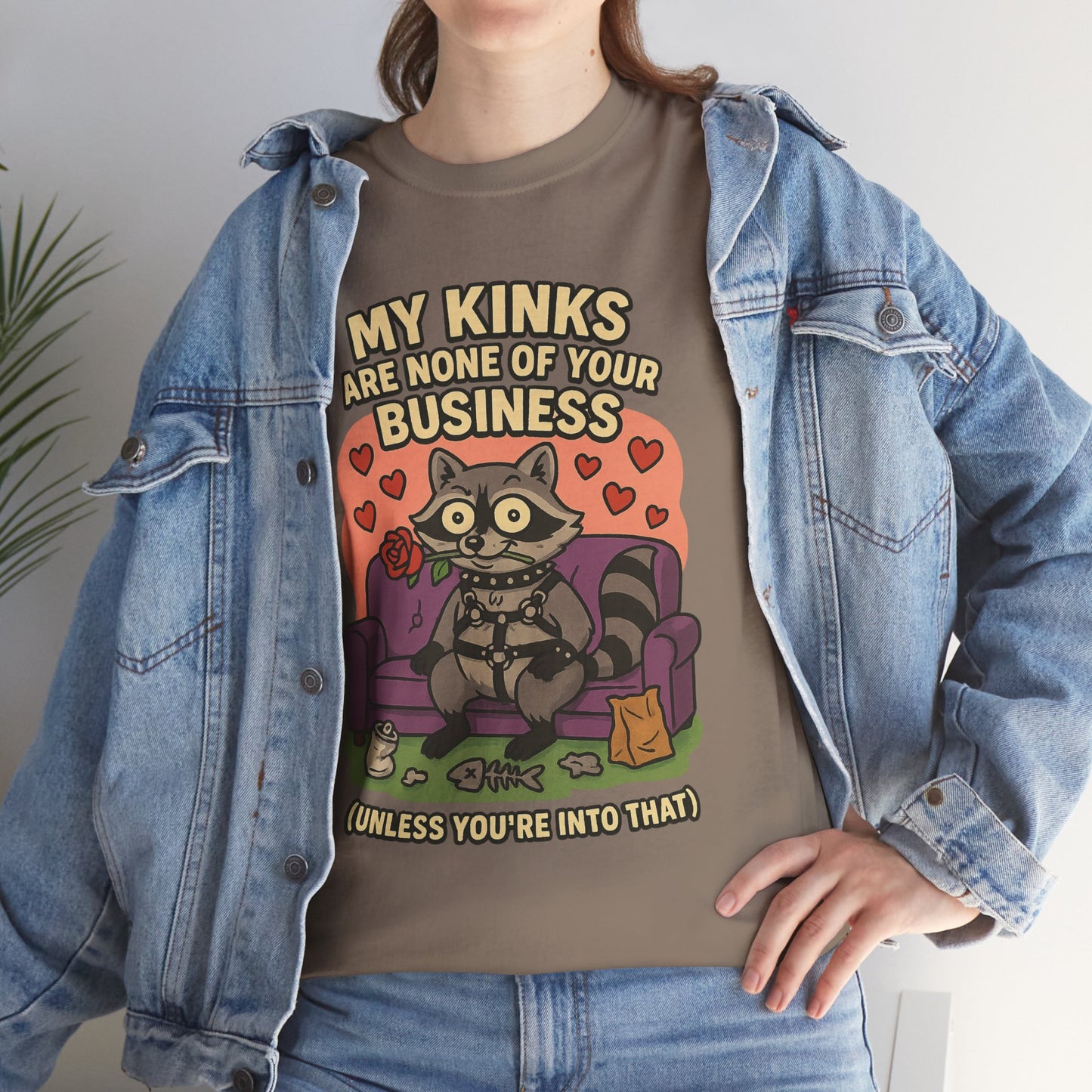 Funny None of Your Business Unisex Tee Shirt