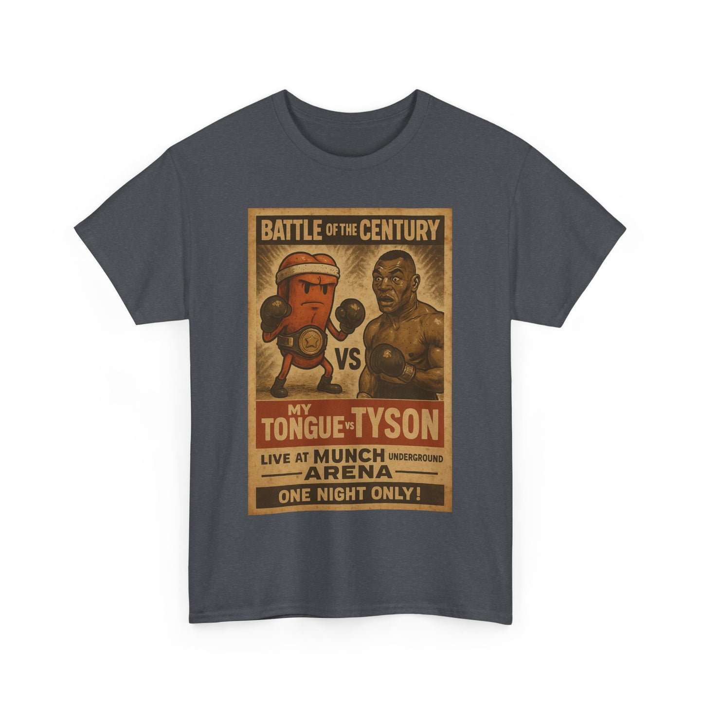 Funny Tongue VS. Tyson Unisex Tee Shirt