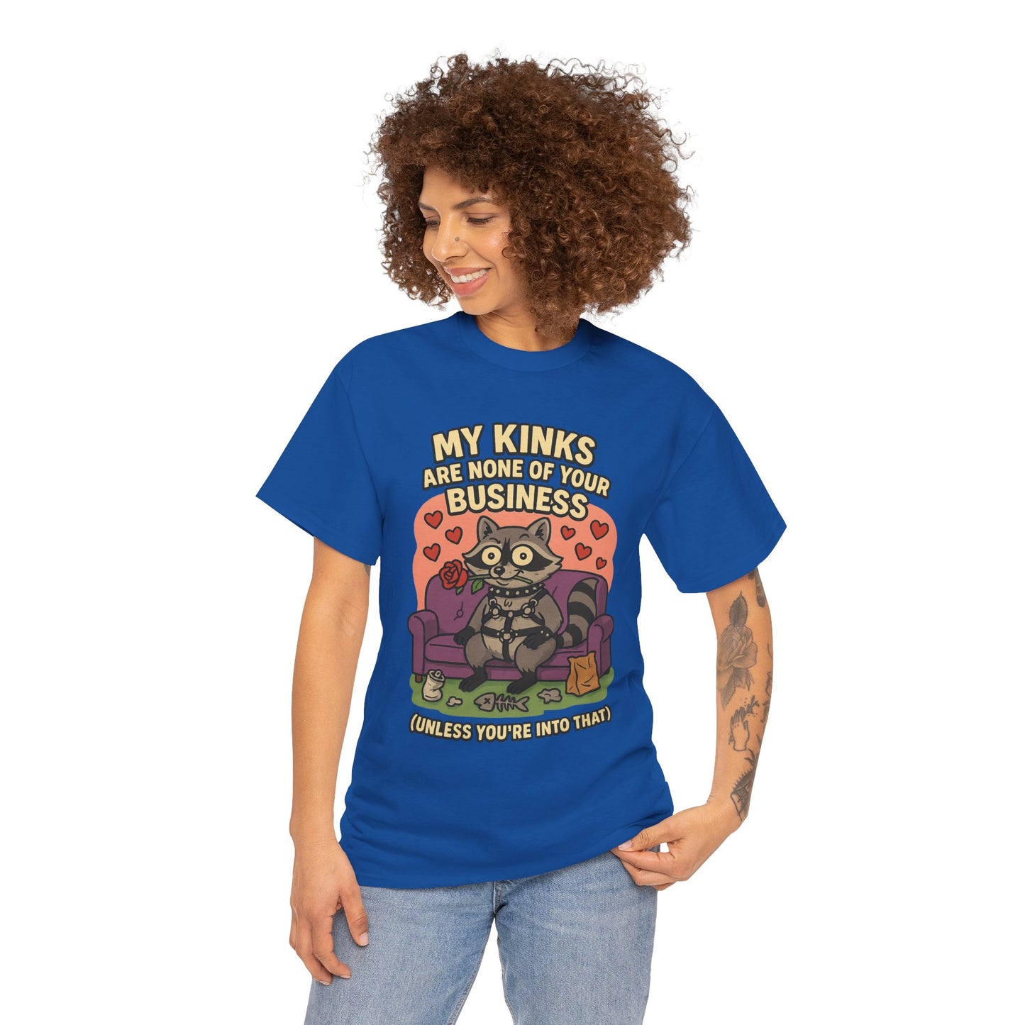 Funny None of Your Business Unisex Tee Shirt