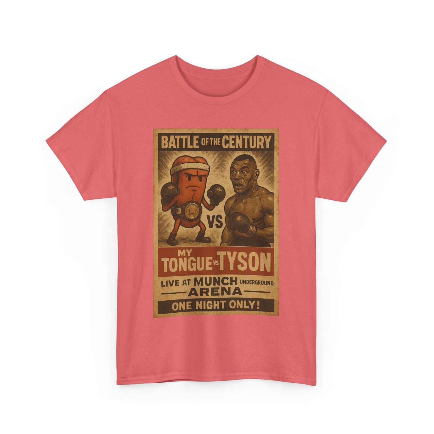 Funny Tongue VS. Tyson Unisex Tee Shirt