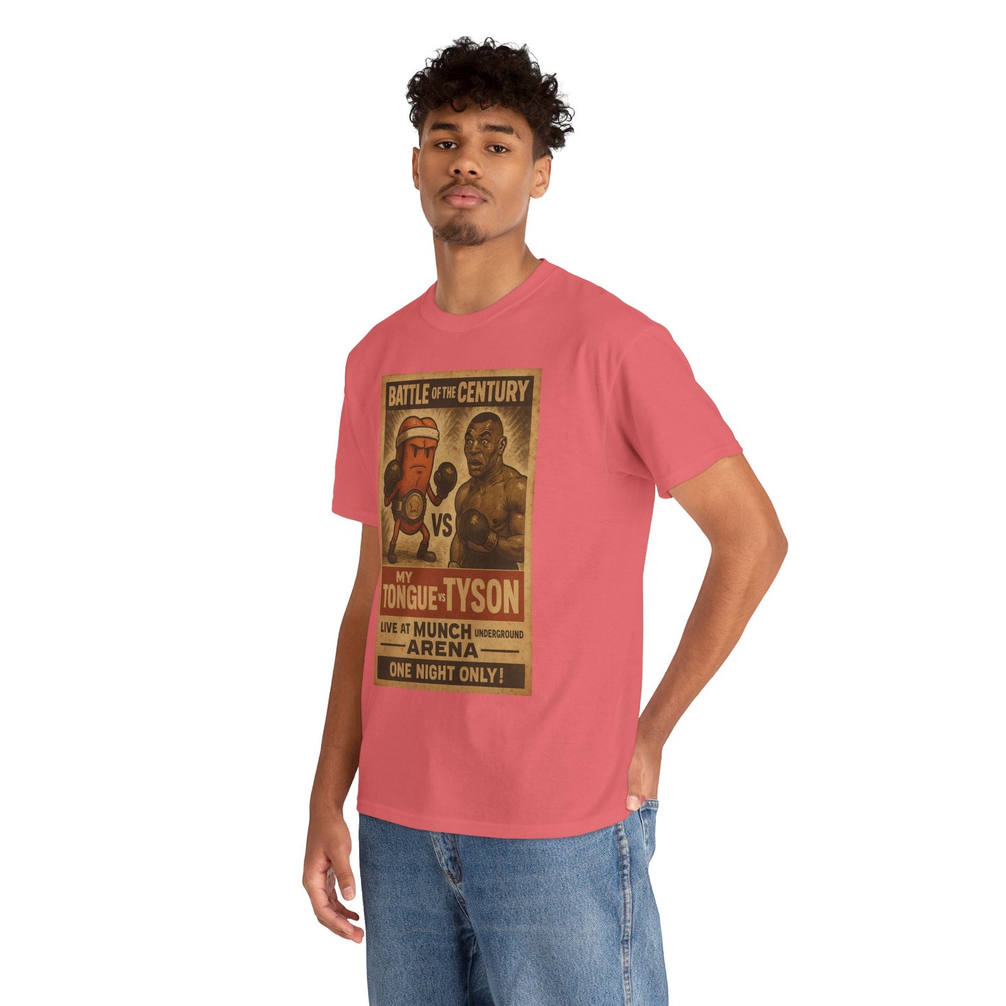 Funny Tongue VS. Tyson Unisex Tee Shirt