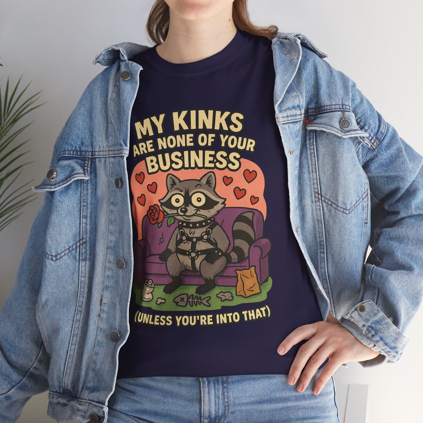 Funny None of Your Business Unisex Tee Shirt