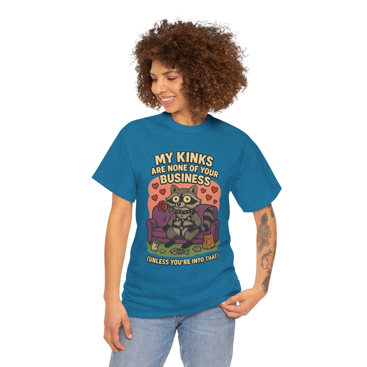 Funny None of Your Business Unisex Tee Shirt
