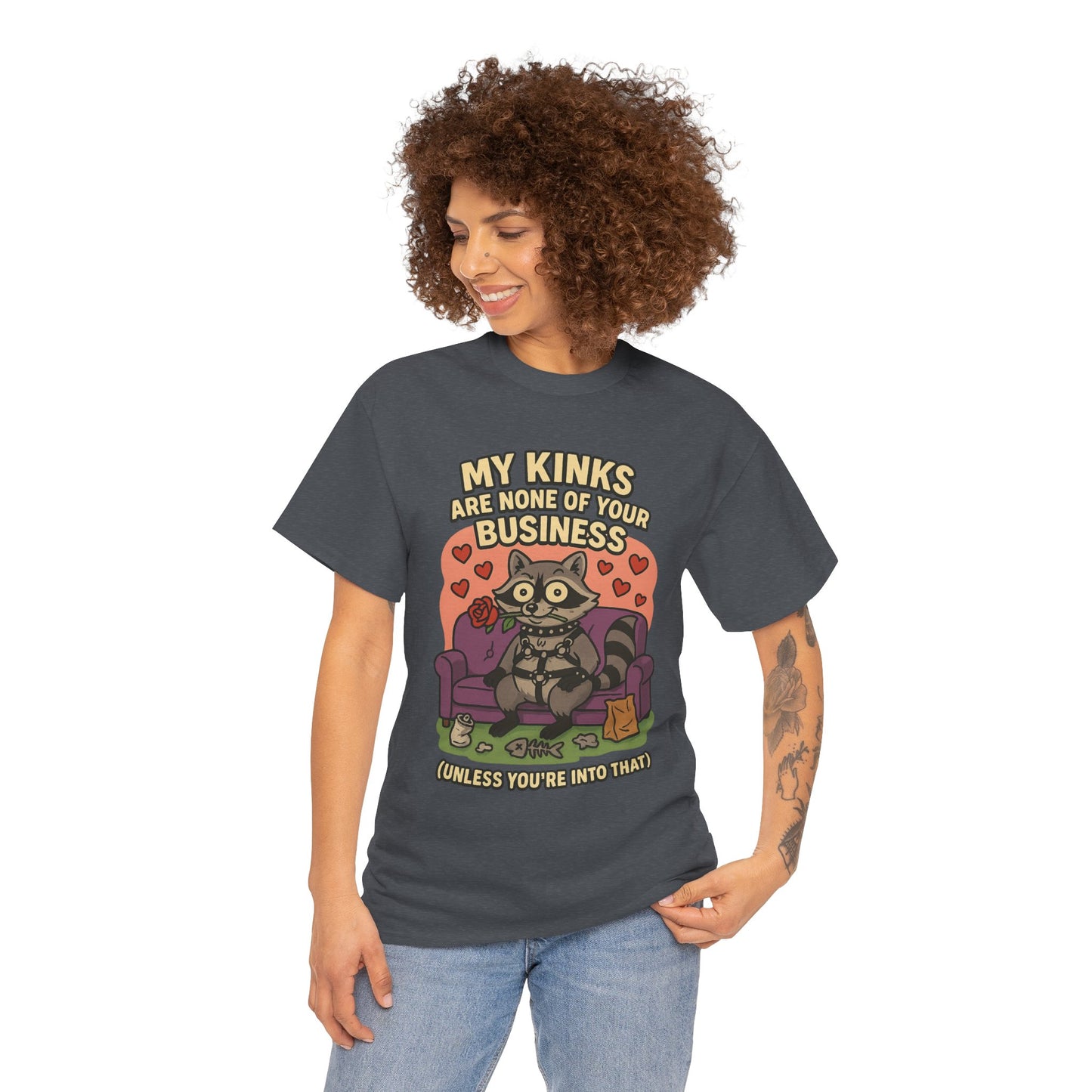 Funny None of Your Business Unisex Tee Shirt