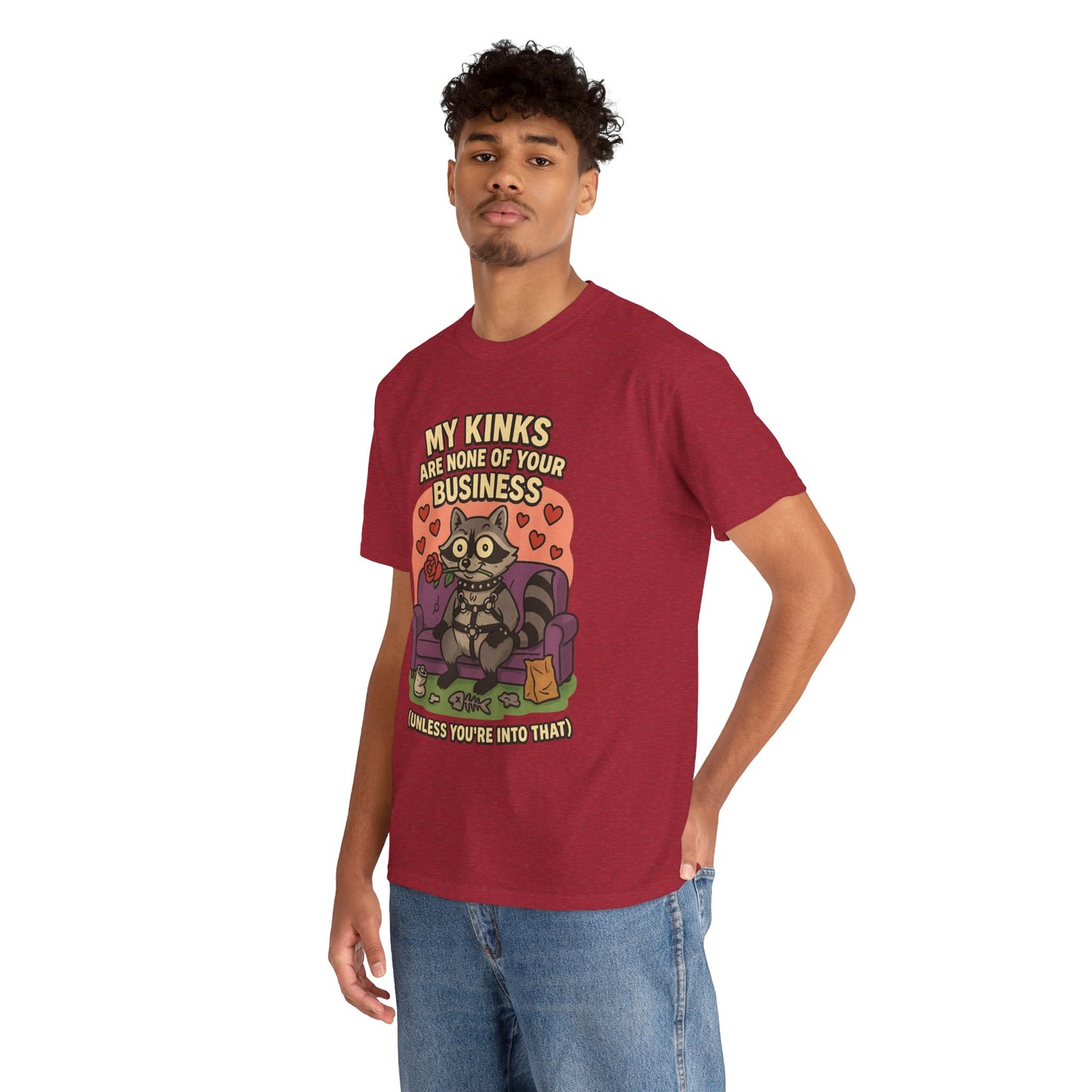 Funny None of Your Business Unisex Tee Shirt