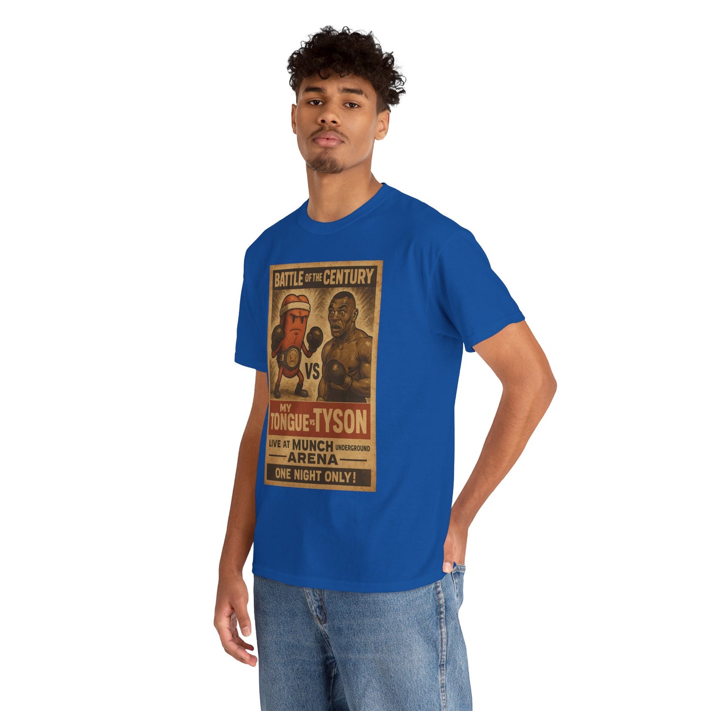 Funny Tongue VS. Tyson Unisex Tee Shirt