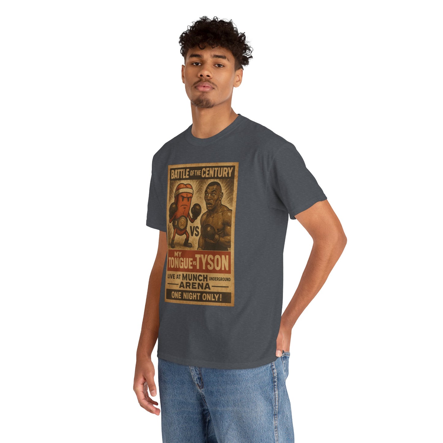 Funny Tongue VS. Tyson Unisex Tee Shirt