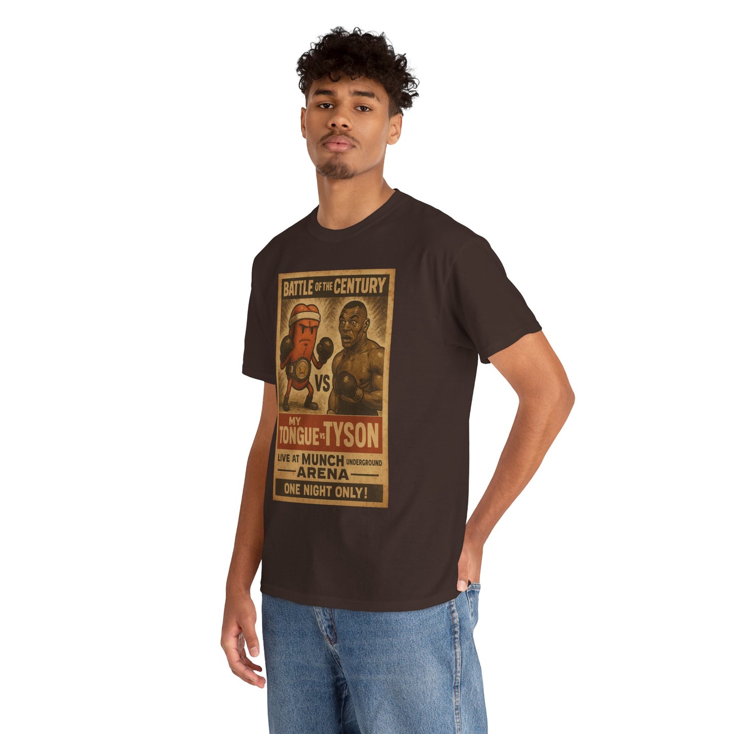 Funny Tongue VS. Tyson Unisex Tee Shirt