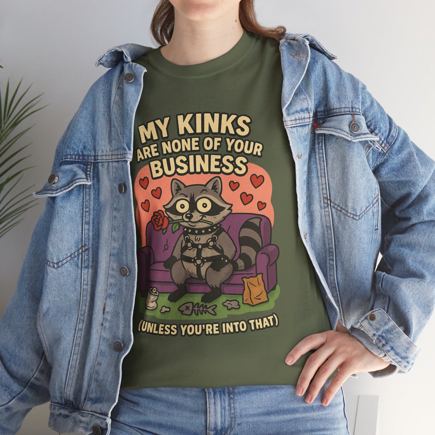 Funny None of Your Business Unisex Tee Shirt