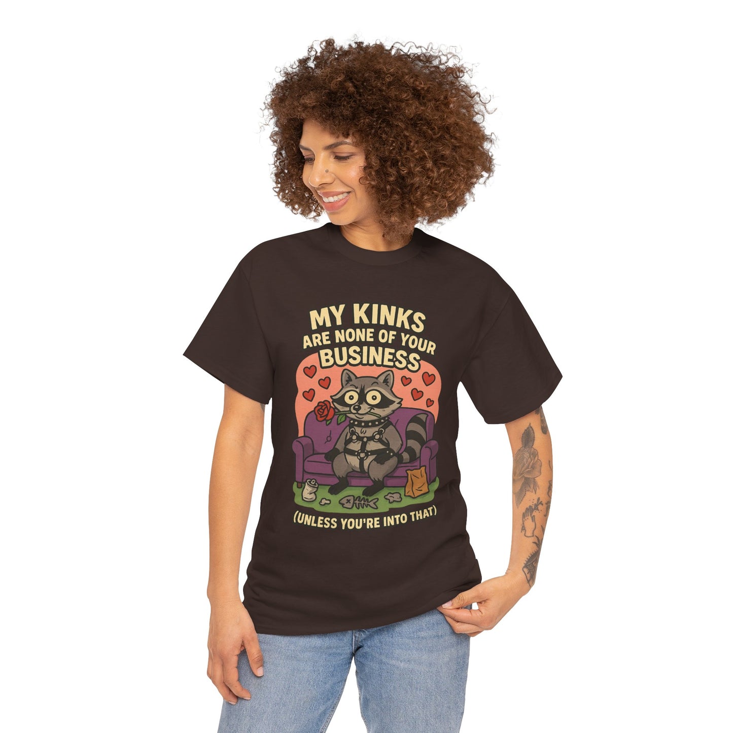 Funny None of Your Business Unisex Tee Shirt