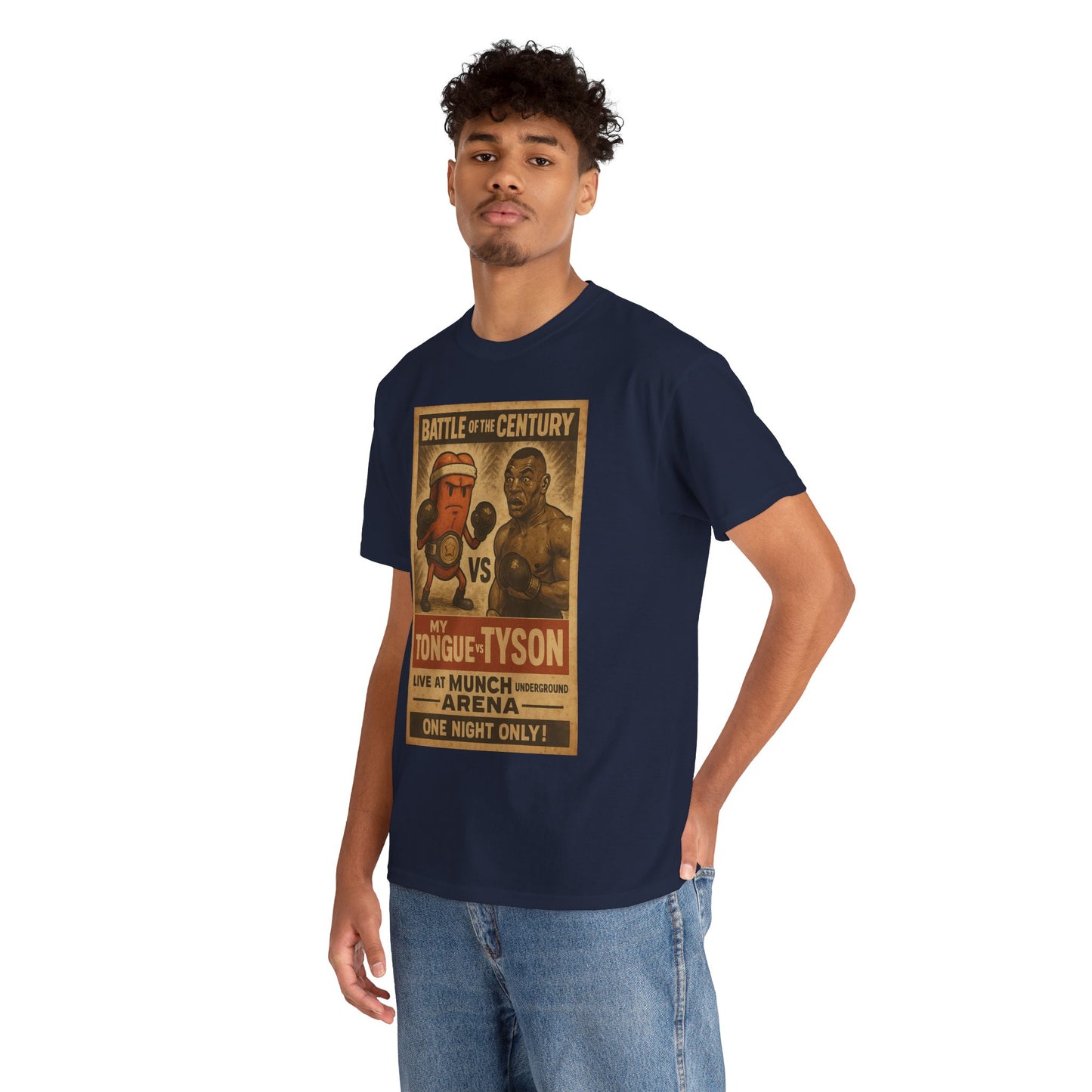 Funny Tongue VS. Tyson Unisex Tee Shirt