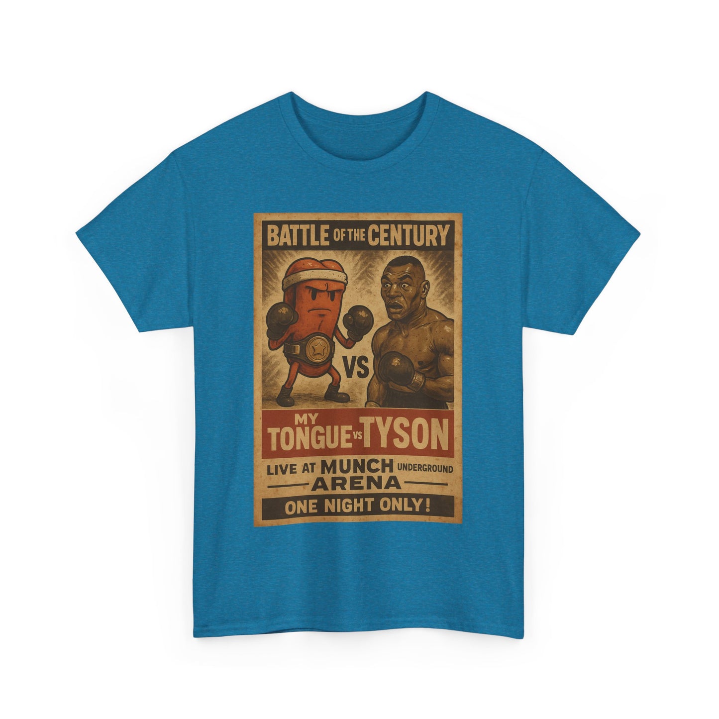 Funny Tongue VS. Tyson Unisex Tee Shirt