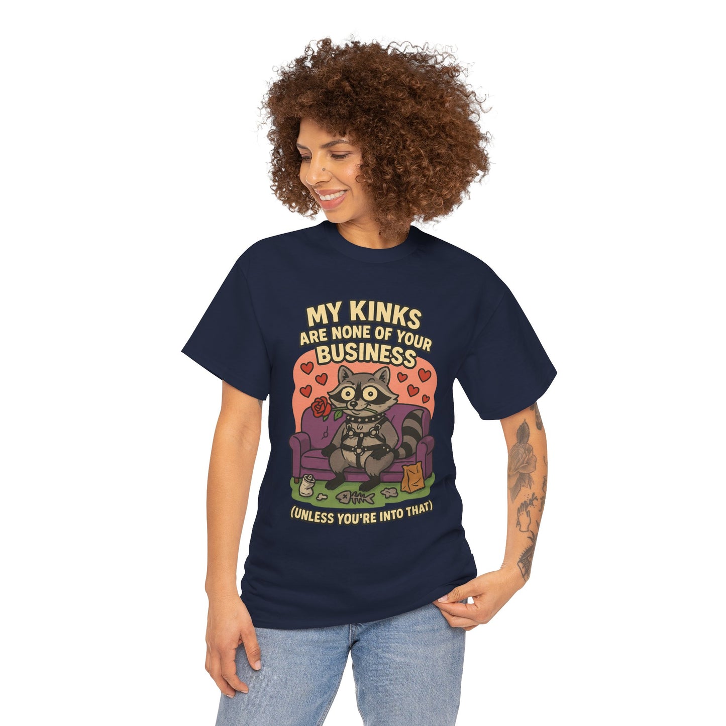Funny None of Your Business Unisex Tee Shirt