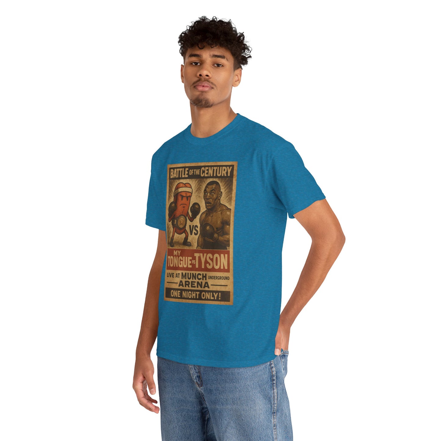 Funny Tongue VS. Tyson Unisex Tee Shirt