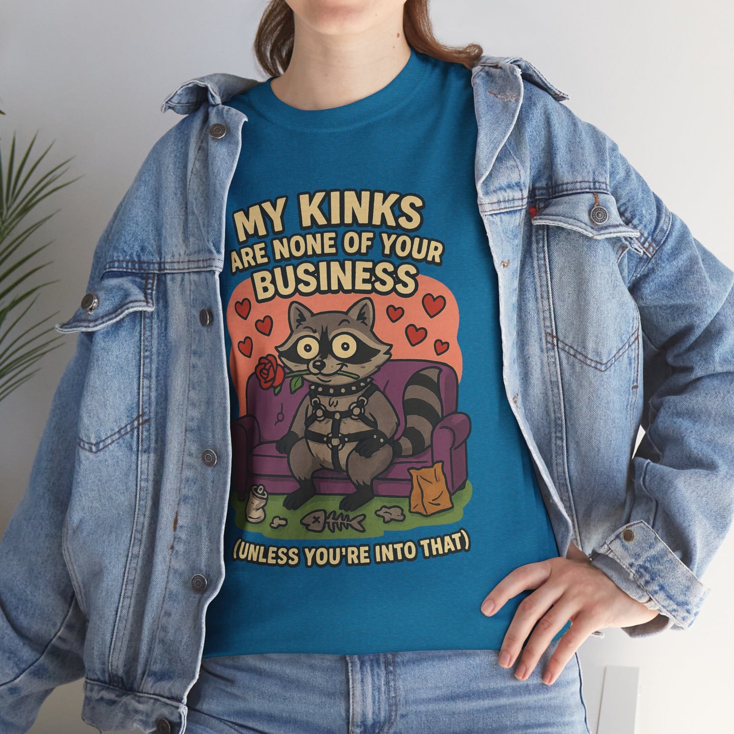 Funny None of Your Business Unisex Tee Shirt