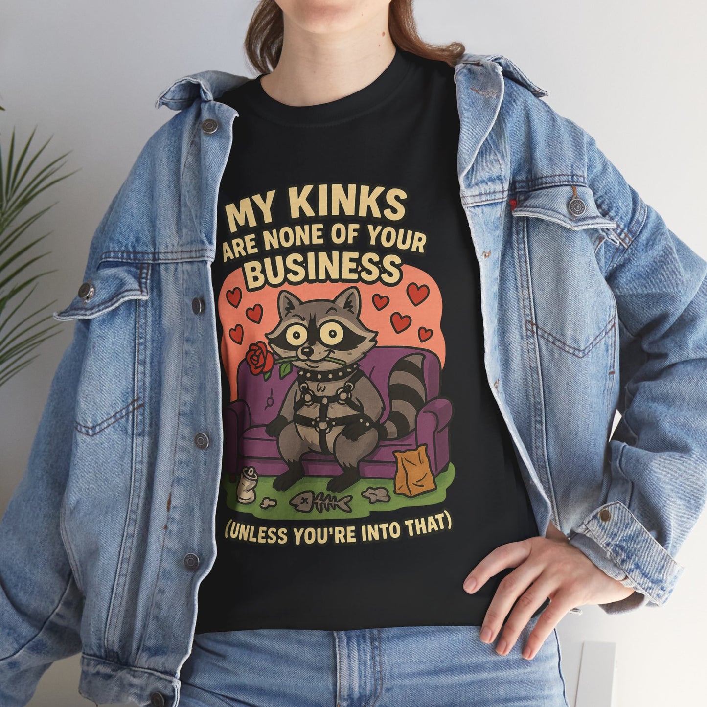 Funny None of Your Business Unisex Tee Shirt