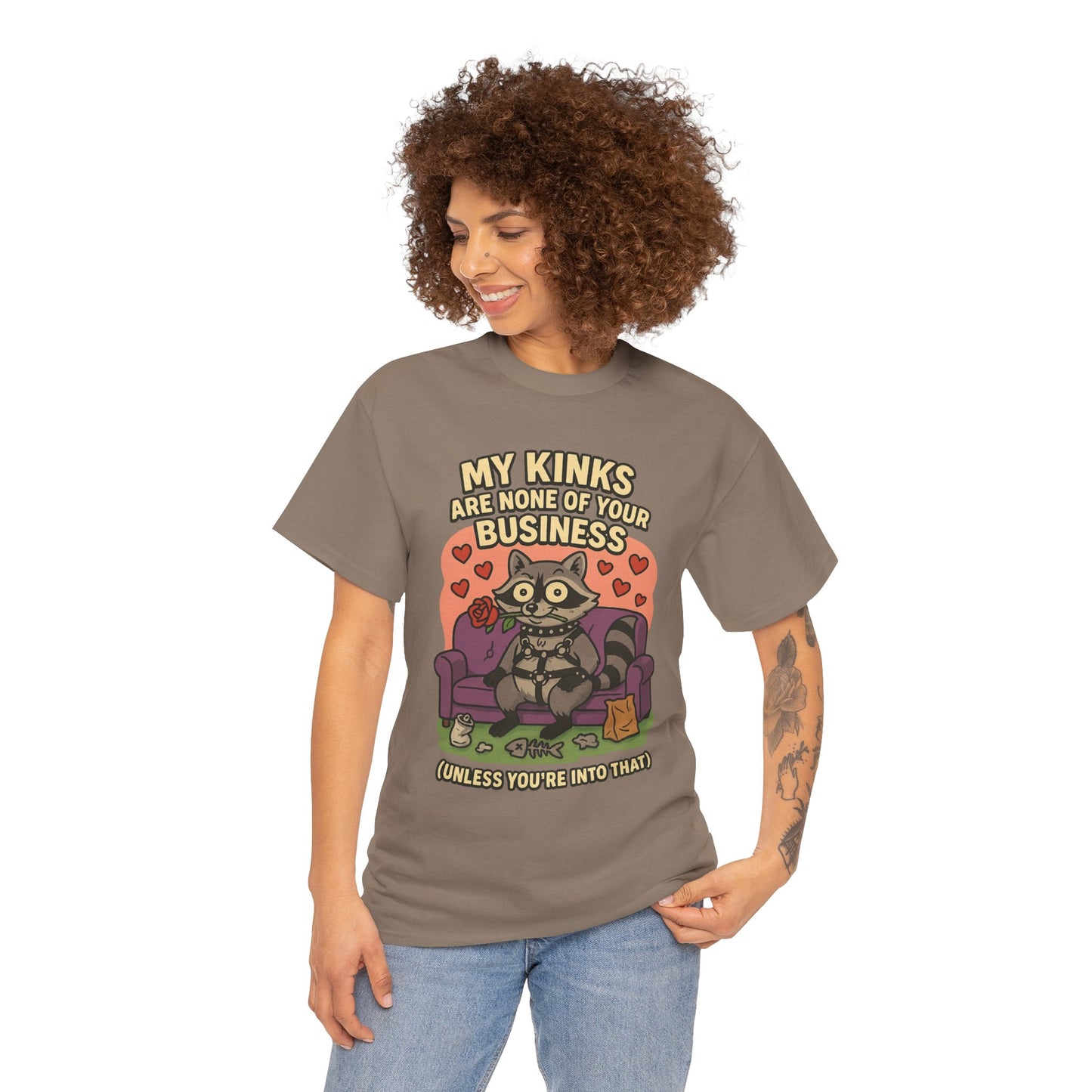 Funny None of Your Business Unisex Tee Shirt