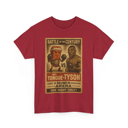Funny Tongue VS. Tyson Unisex Tee Shirt