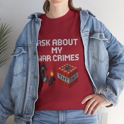 Funny War Crimes Unisex Tee Shirt