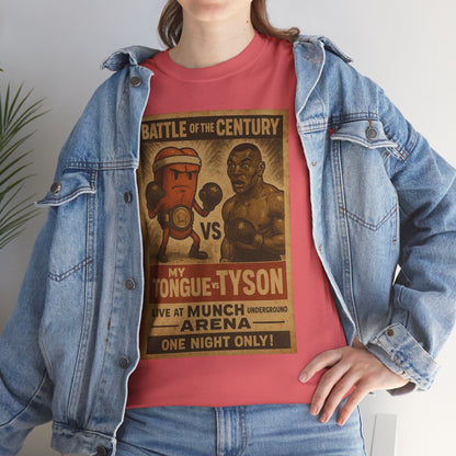 Funny Tongue VS. Tyson Unisex Tee Shirt
