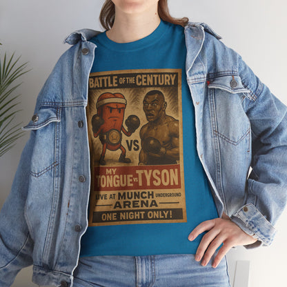 Funny Tongue VS. Tyson Unisex Tee Shirt