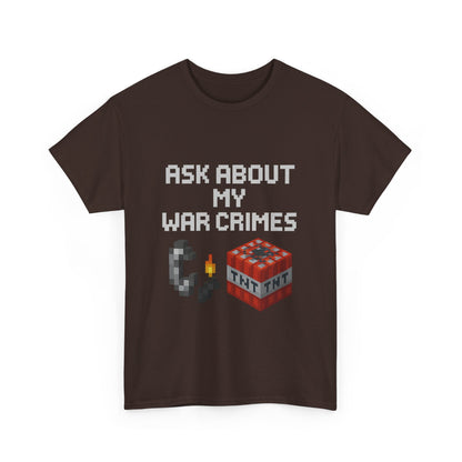 Funny War Crimes Unisex Tee Shirt