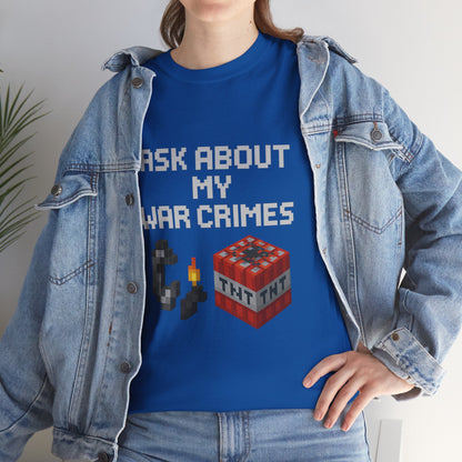 Funny War Crimes Unisex Tee Shirt
