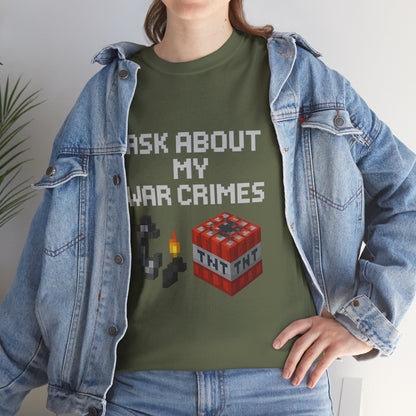 Funny War Crimes Unisex Tee Shirt